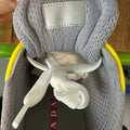 Prada Americas Cup Yellow Rubber Grey Sneaker Sz 8 (41) DS