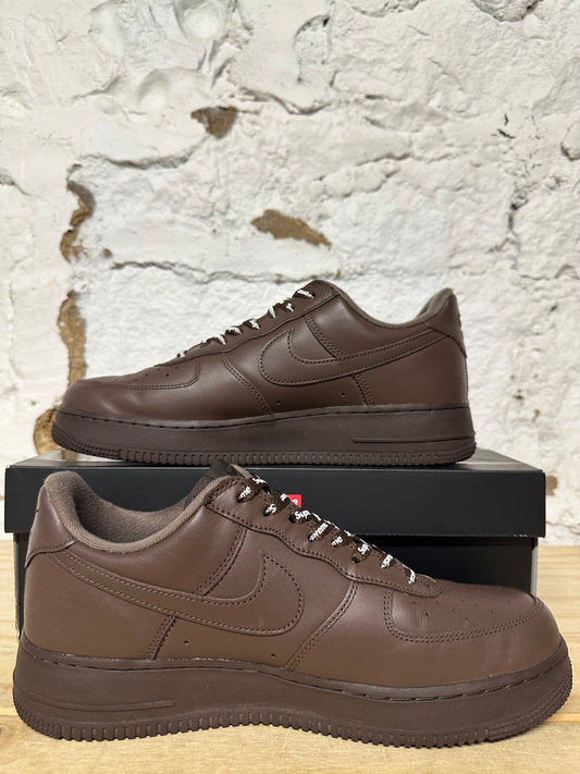 Nike Air Force 1 Low Supreme Baroque Brown Sz 9.5