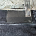 Amiri MA Drip Black Denim Jeans Sz 29