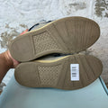 Lanvin Curb Blue Black Lace Gray Sneaker Sz 8 (41)