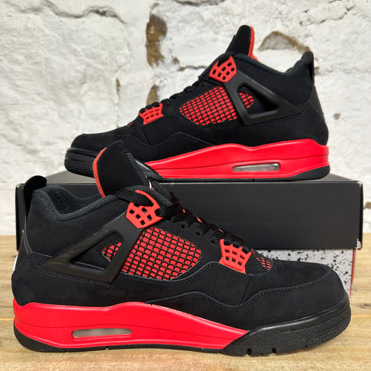 Air Jordan 4 Red Thunder Sz 10