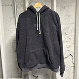 Kith Fleece Grey Hoodie Sz L