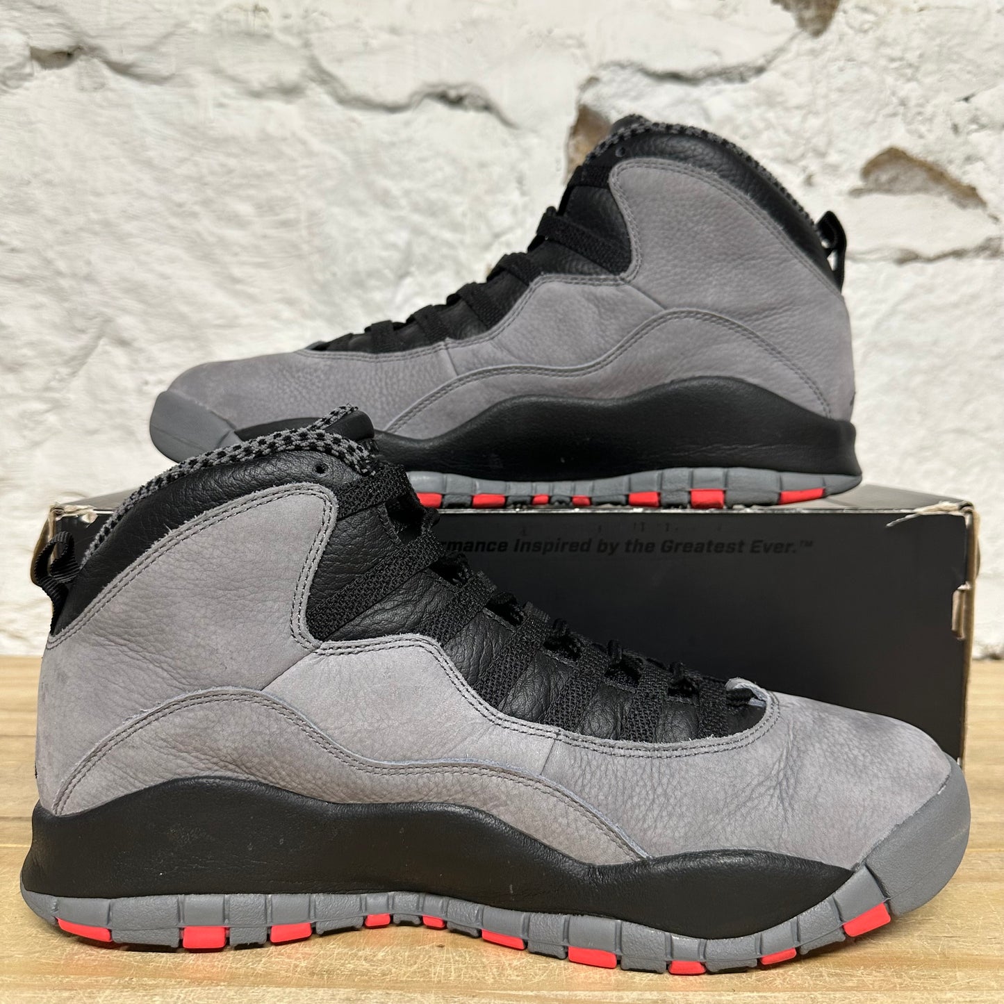 Air Jordan 10 Cool Grey Sz 12