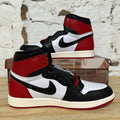 Air Jordan 1 High Black Toe Reimagined Sz 10.5 DS