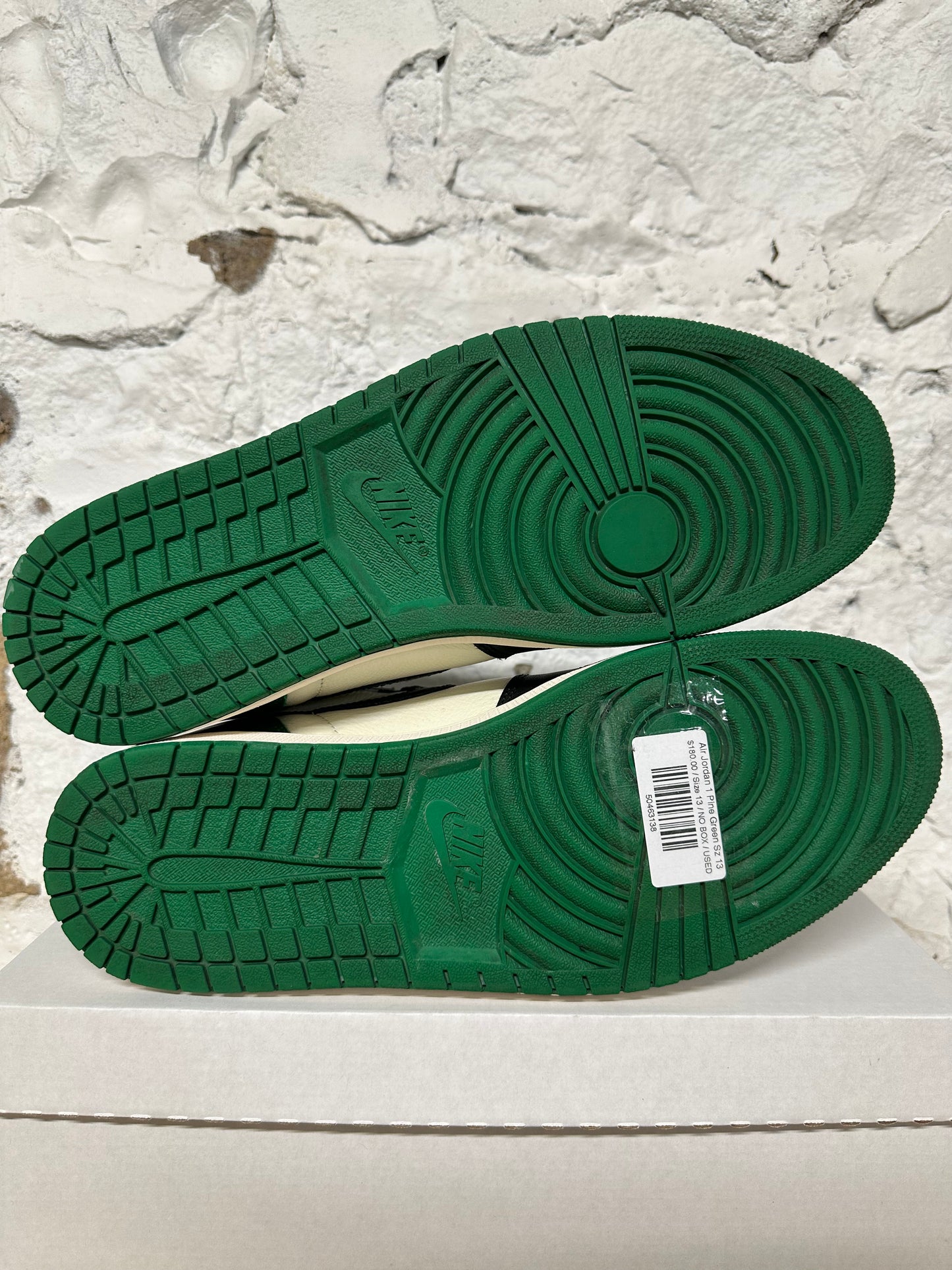 Air Jordan 1 Pine Green Sz 13