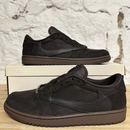 Air Jordan 1 Low Travis Scott Velvet Brown Sz 13 DS