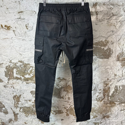 Rick Owens Fogachine Black Cargo Pants Sz M