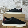 Burberry Maroon Tab Black Albert Sneaker Sz 8 (41)