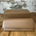 Burberry Black Tan Plaid Sunglasses W/ Box