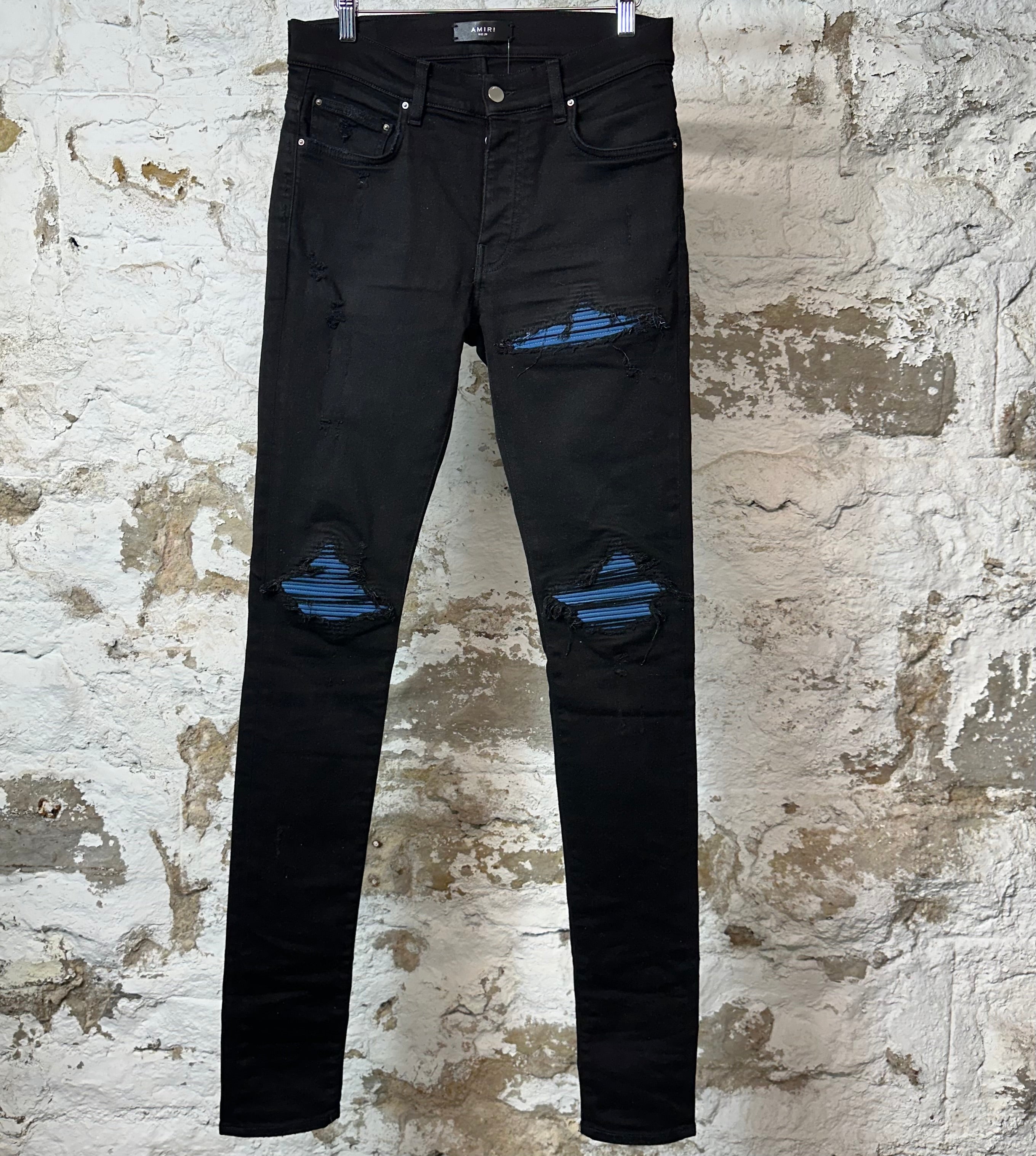 パンツ AMIRI MX1 denim Black jeans W30 Amiri boucle MX1 aged black Jeans – Duval.Kickz