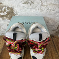 Lanvin Curb Multicolor Lace Gray Sneaker Sz 12 (45)