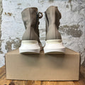 Rick Owens Jumbo Lace Abstract Dirty Pearl Milk Sneaker Sz 13 (46)
