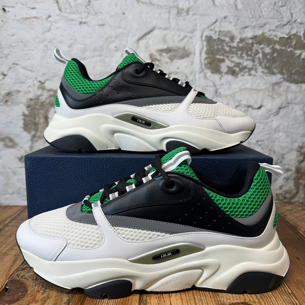 Dior B22 Green Black White Sneaker Sz 14 (47)