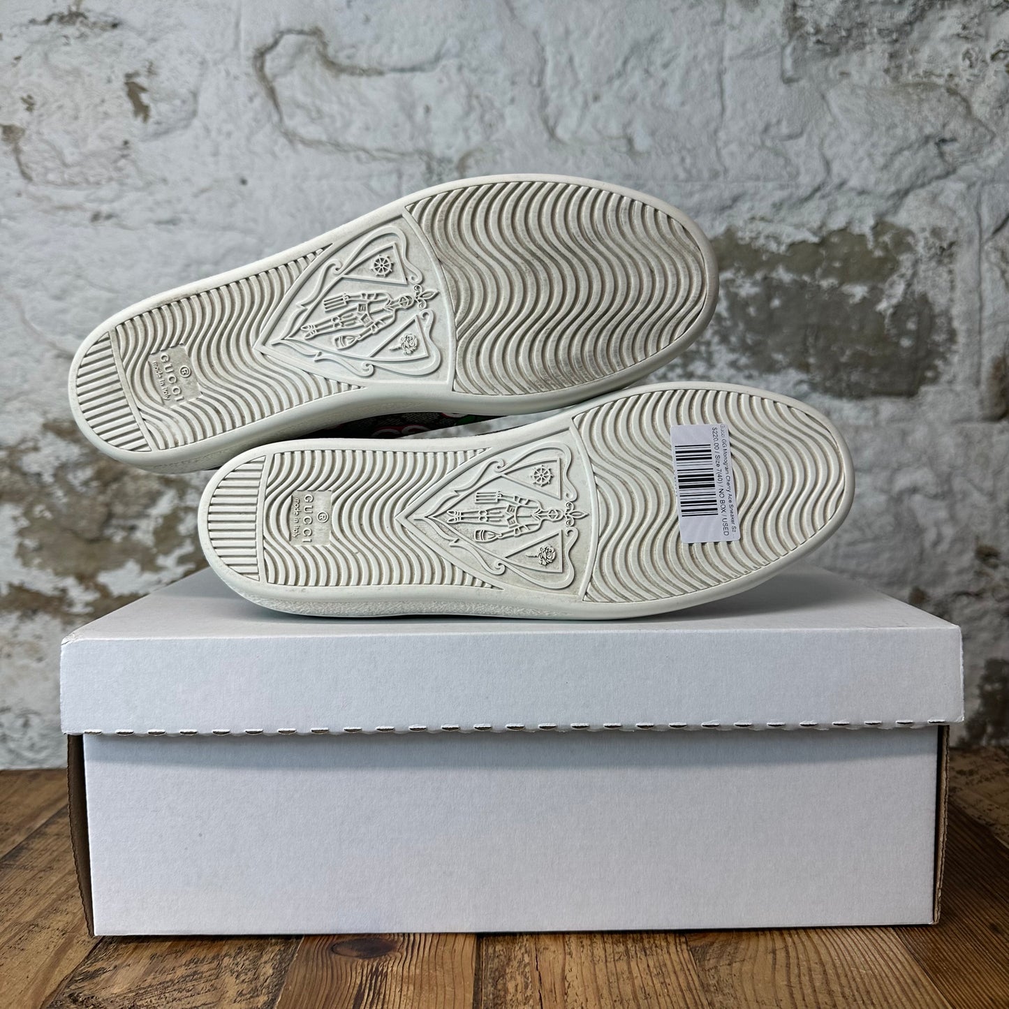 Gucci GG Monogram Cherry Ace Sneaker Sz 7 (40)