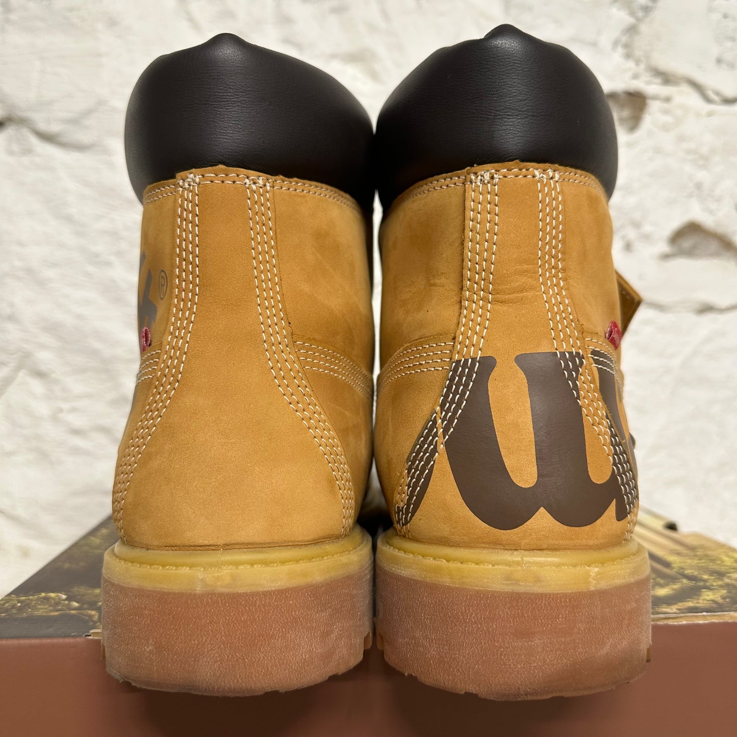 Timberland x Supreme 6" Wheat Boot Sz 12
