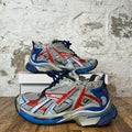Balenciaga Runner Grey Blue Red Sneaker Sz 9 (42)