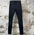 Amiri Mx1 Red Tie Dye Black Denim Jeans Sz 30