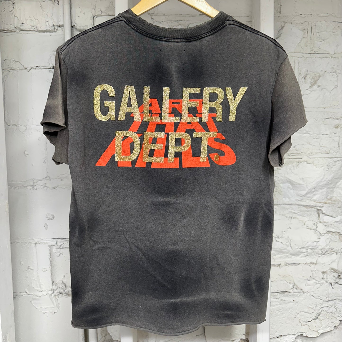 Gallery Dept Corona Virus Grey T-Shirt Sz S