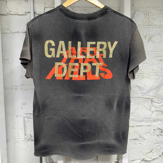 Gallery Dept Corona Virus Grey T-Shirt Sz S
