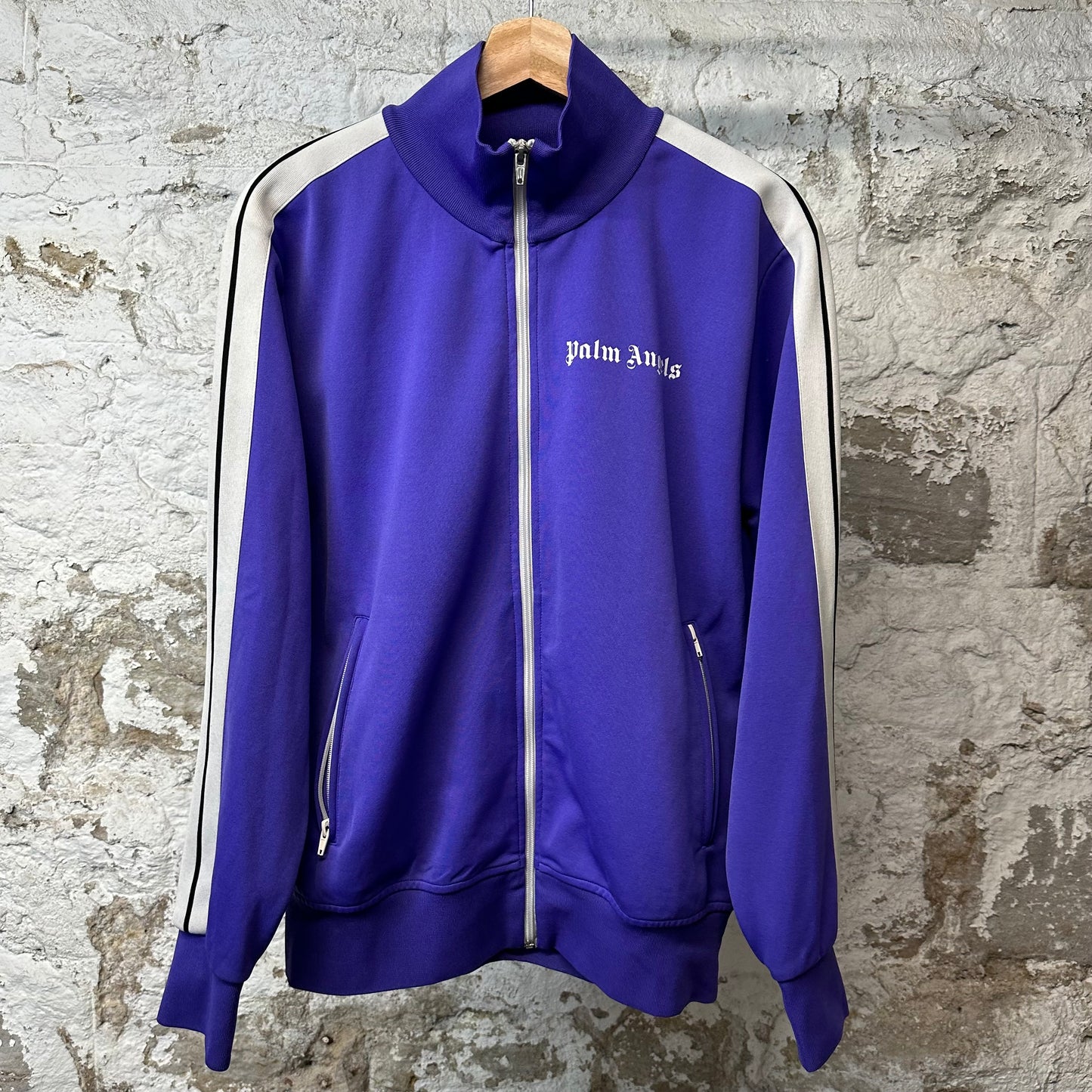 Palm Angels Purple Track Jacket Sz L