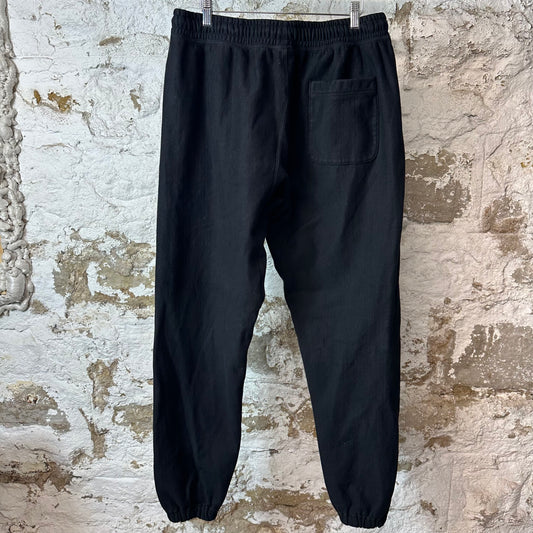 Saint Michael Red Arch Logo Black Sweatpants Sz L
