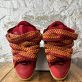 Lanvin Curb Poppy Red Sneaker Sz 9 (42)