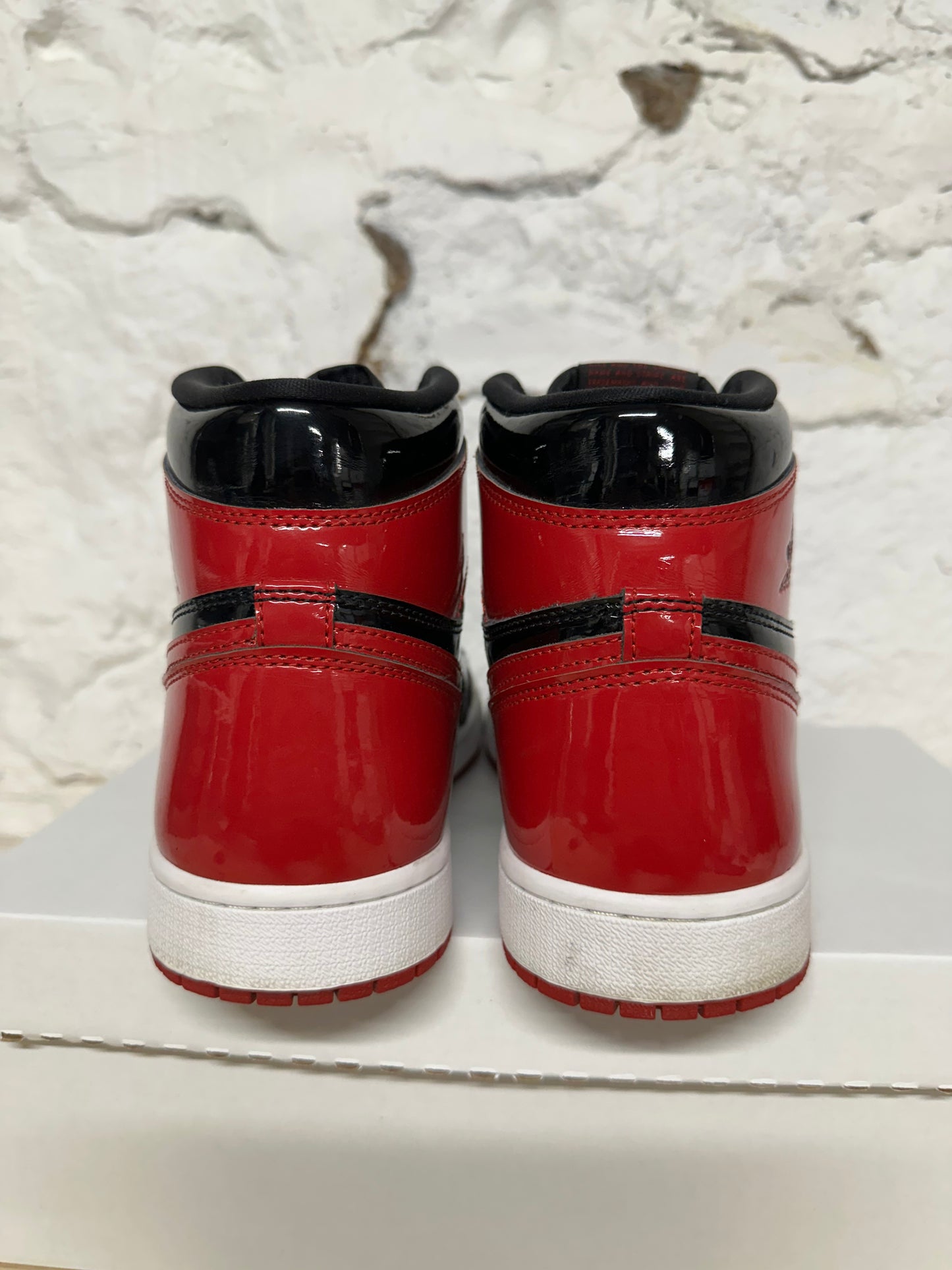 Air Jordan 1 Patent Bred Sz 10