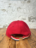 Moncler Small Logo Puffer Red Hat