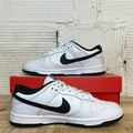Nike Dunk Low White Black Sz 5 (6.5W)