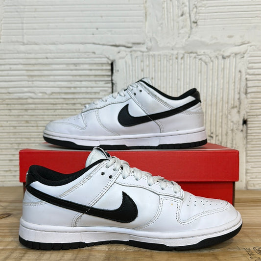 Nike Dunk Low White Black Sz 5 (6.5W)