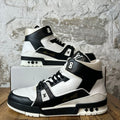 Louis Vuitton High Black White Trainer Sneaker Sz 11.5 (10LV)