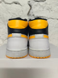 Air Jordan 1 Mid Laser Orange Black Sz 6.5 (8W)