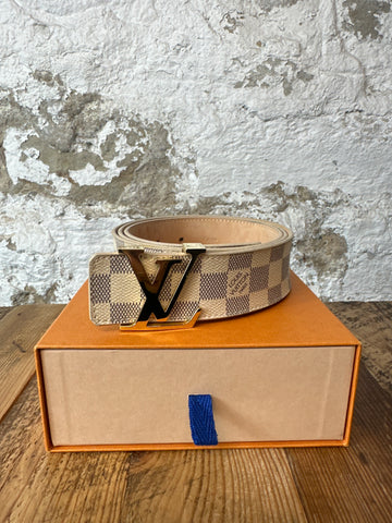 Louis Vuitton Damier Azur Belt Sz (110/44) W/ Box