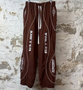 Vale Brown Track Pants Sz M