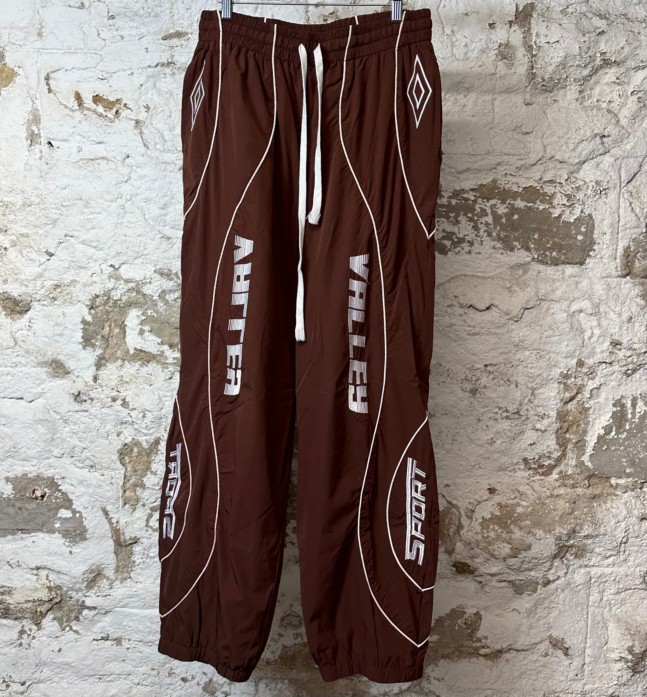 Vale Brown Track Pants Sz M