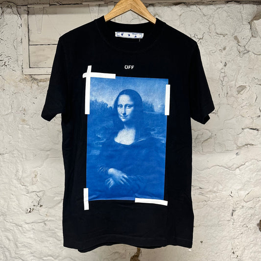 Off White Mona Lisa Black T-Shirt Sz M