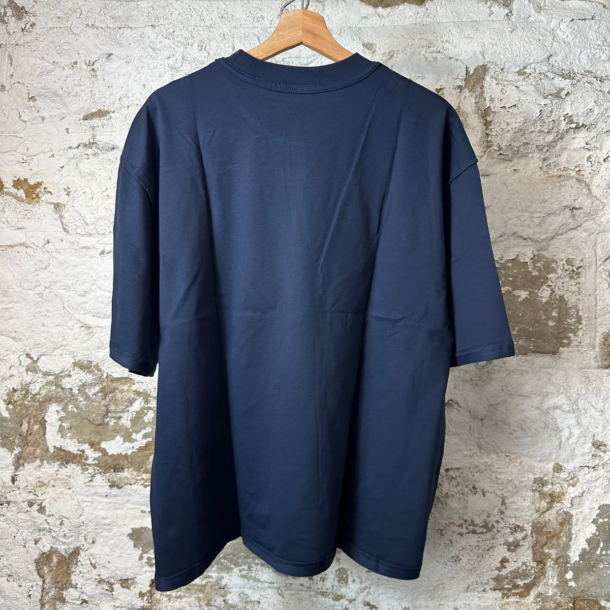 Saint Vanity White Griffin Navy T-shirt
