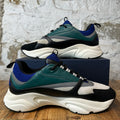 DIor B22 Blue Green White Sneaker Sz 14 (47)