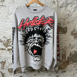 Hellstar Records Gray Crewneck