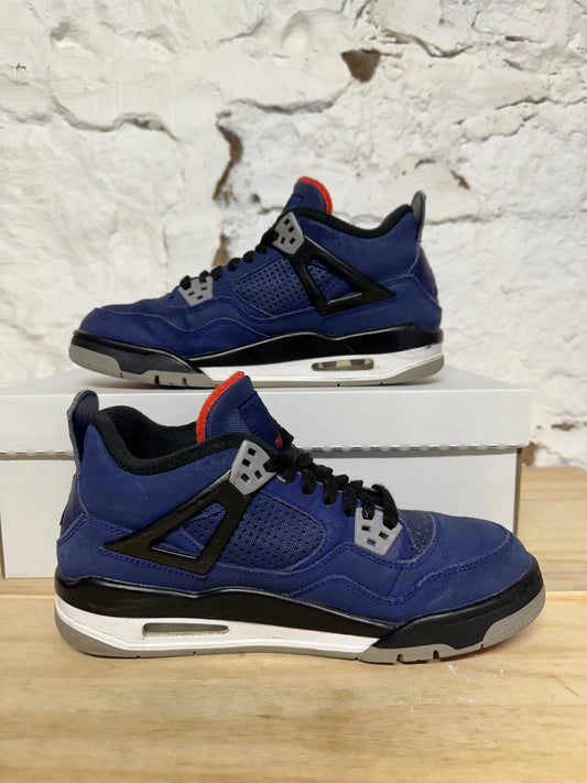 Air Jordan 4 Winter Loyal Blue Sz 7Y