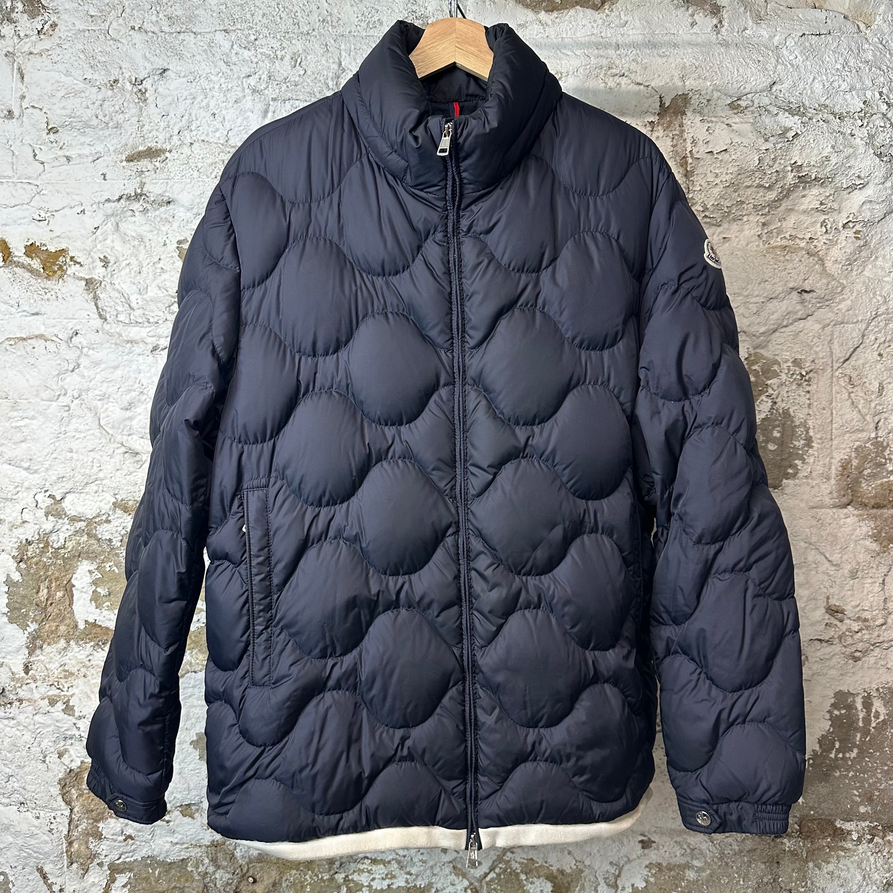 Moncler Taschhorn Giubbotto Navy Puffer Jacket Sz XL (6)