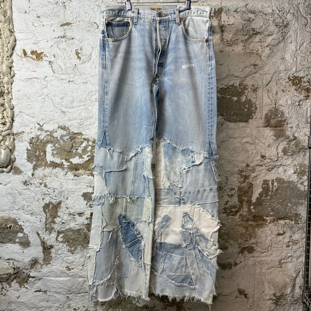 Gallery Department Jesse Reconstructed Flare Jeans Sz 31