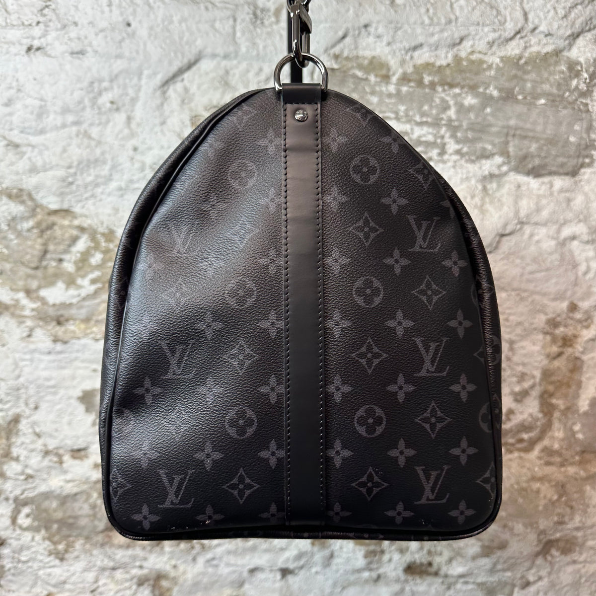 Louis Vuitton Monogram Eclipse Keepall Bandouliere 55