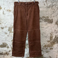 Supreme Dickies Brown Corduroy Pants Sz 34