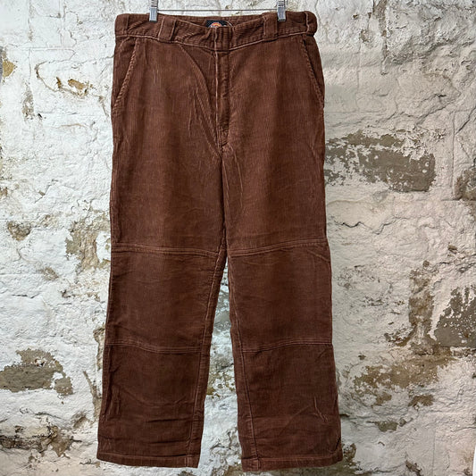 Supreme Dickies Brown Corduroy Pants Sz 34