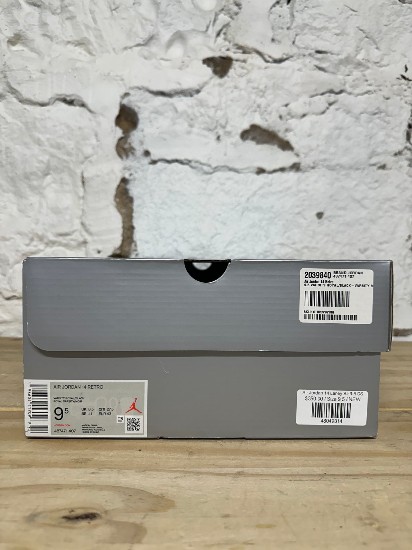 Air Jordan 14 Laney Sz 9.5 DS