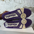 Louis Vuitton Purple White Strap Trainer Sneaker Sz 10 (8.5LV)