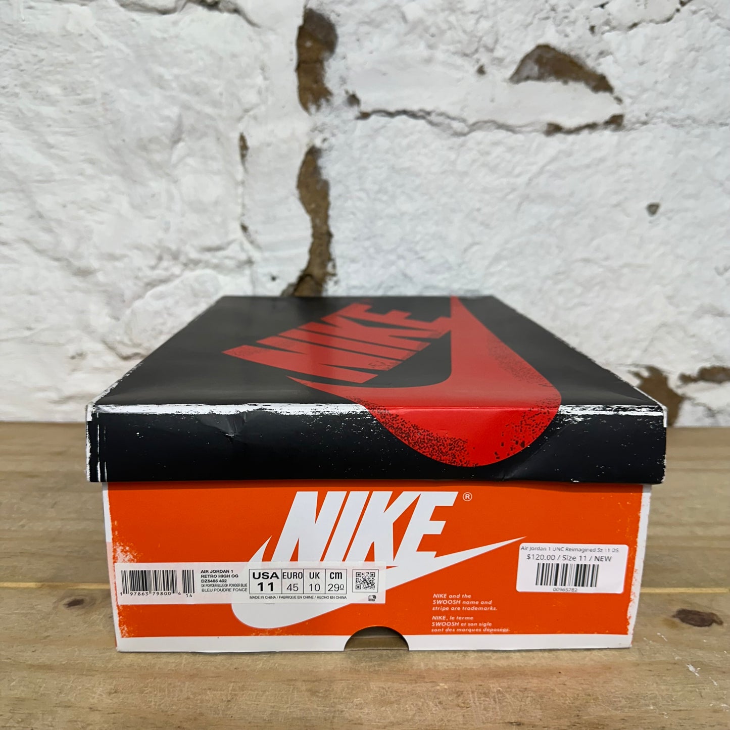 Air Jordan 1 High UNC Reimagined Sz 11 DS