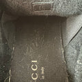Gucci Screener Triple Black Monogram Sneaker Sz 8.5
