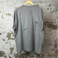 Gucci White GG Logo T-shirt Gray Sz XXXL